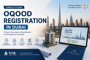 OQOOD registration in Dubai for off-plan real estate developers